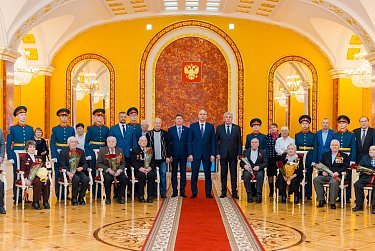 Оренбуржцы получили награды